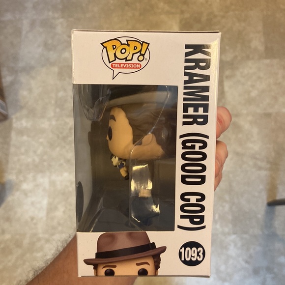 SeinFeld Kramer (Good Cop) Funko PoP! Hard to find Sticker Exclusive - Picture 3 of 6